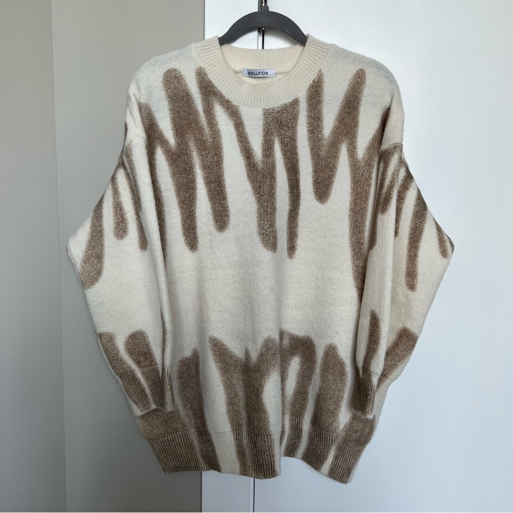 Oversized Tie Dye Sweater